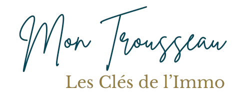 Logo de Mon Trousseau avec texte : Mon Trousseau Les Clés de l'Immo