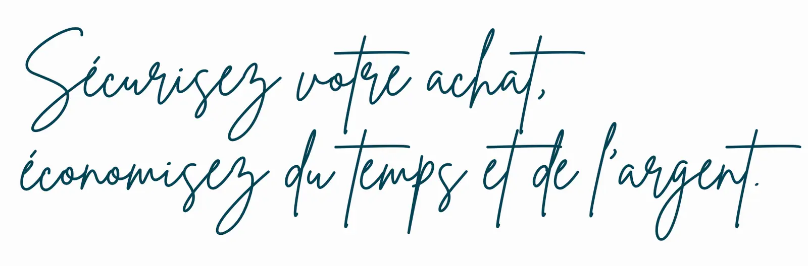 Sécurisez votre achat